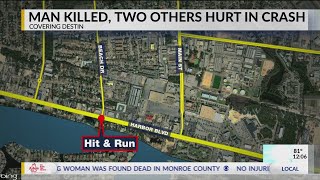 Man killed, two others hurt in crash