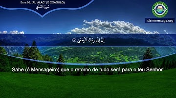 سورة 96. العلق (ترجمة باللغة البرتغالية) | مشاري بن راشد العفاسي