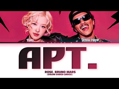 APT - Rosé & Bruno Mars ( Color Coded Lyrics )