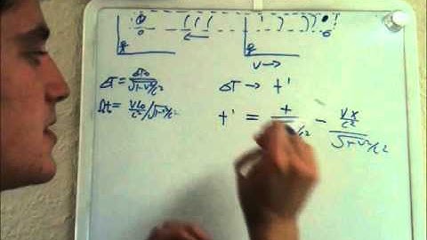 Special Relativity 1d: Derivation of Lorentz Transformation for Time Part 2