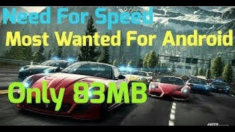 [Offline]How to download need for speed most wanted in just 83 mb higly compressed in PpSsPp