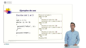 Implementación de bucles en C con while | 18/45 | UPV