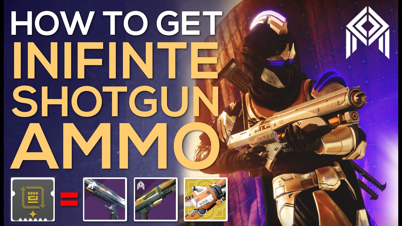 INFINITE Shotgun Ammo - Triple Shotgun Loadout - Heavy Handed Mod Guide - Destiny 2