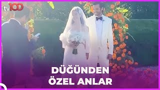 Serkan Çayoğlu ile Özge Gürel'in düğününden ilk görüntüler