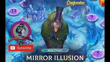 Clockmaker - Match 3 Mystery Game - Mirror Illusion - Bonus Level 11 - 15 - Gameplay