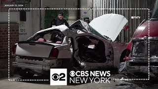 Driver charged in reckless driving crash that killed 2 passengers in the Bronx