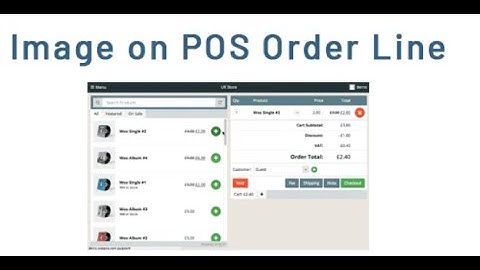 Show Product Image in POS Order Line Odoo Apps | #odoo16 #ProductImage #POSOrderLine