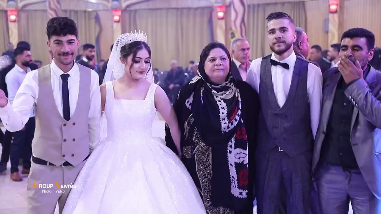 #زفاف بهذاد ❤ اريا . رقص كردي اوصمان فارس #اعراس عامودا تصوير كروب نورس مزكين ملالي ابو نورس