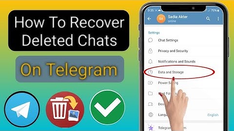 How to Recover Deleted Telegram Message, Chats, Pictures, Videos 2024...