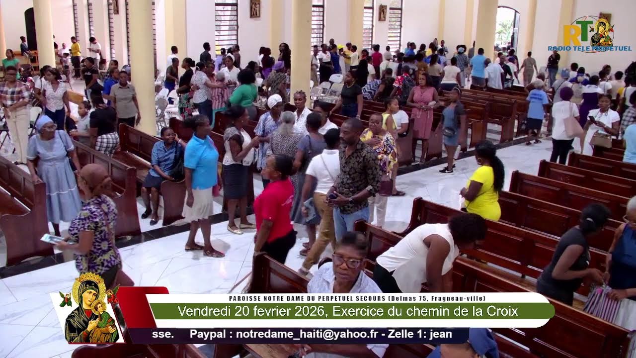 Vendredi 20 fevrier 2026, Exercice du chemin de la Croix