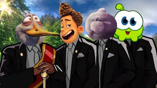 Partly Cloudy Luca Pixar 2021 Om Nom Turning Red - Coffin Dance Meme Astronomia Cover