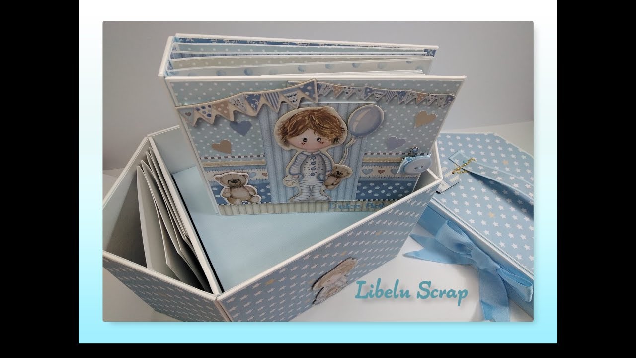 Tutorial caja para album y guardar cositas