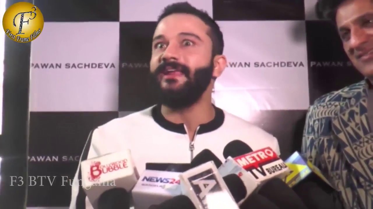 Sahil Salathia at Designer Pawan Sachdeva's collection launch in Mumbai