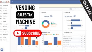 How to Calculate Sales Tax for Vending Machine Inventory Management Software Vendsoft screenshot 3