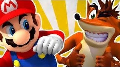 Crash Bandicoot VS Super Mario-Epic Funny Fight.