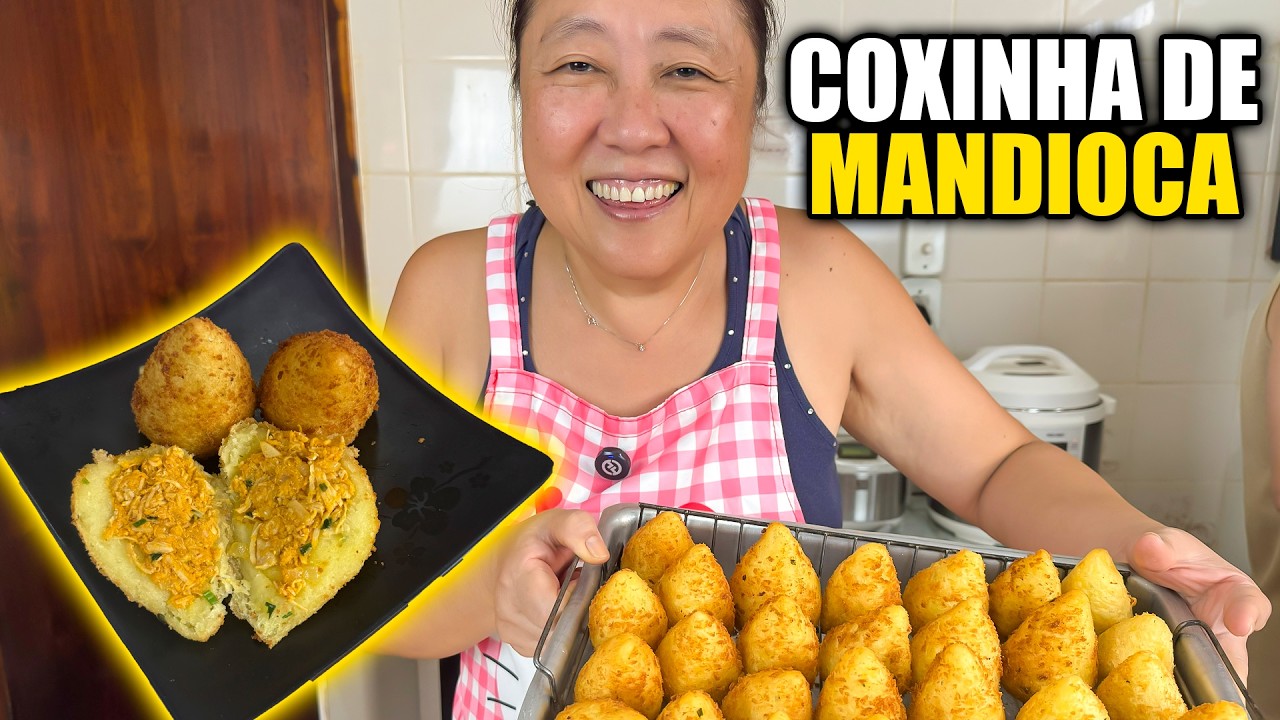 COXINHA DE MANDIOCA | TIA DO JOINHA