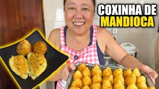 COXINHA DE MANDIOCA | TIA DO JOINHA