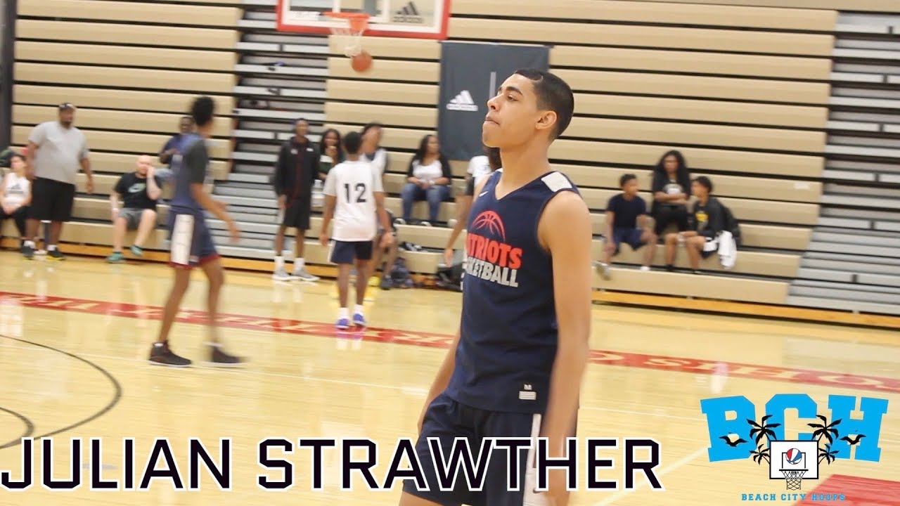 '2020 JULIAN STRAWTHER HAS MAJOR GAME!!! | LIBERTY HS RAW HIGHLIGHTS