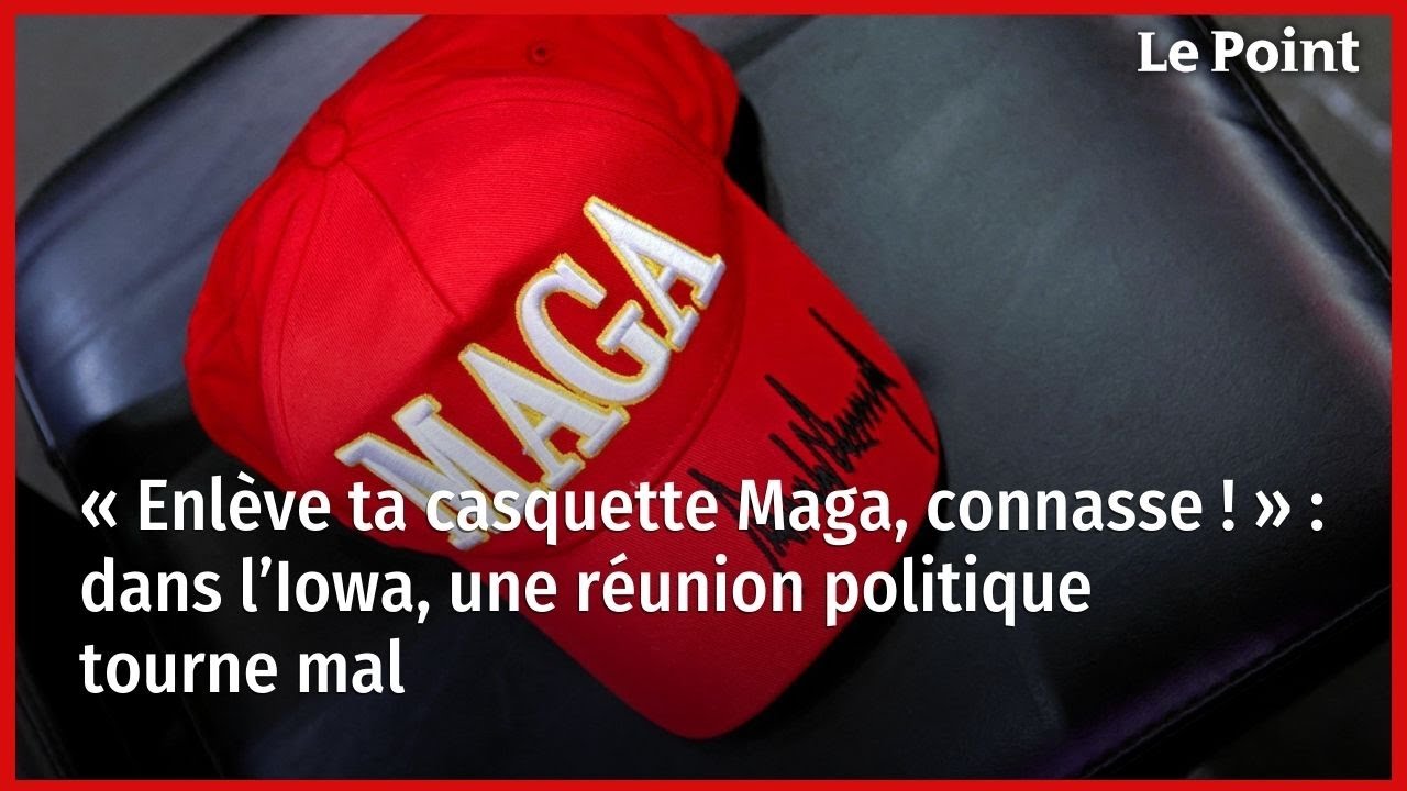 Enl ve Ta Casquette Maga Connasse Dans L Iowa Une R union enl-ve-ta-casquette-maga-connasse-dans-l-iowa-une-r-union