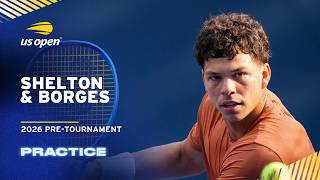 LIVE | Ben Shelton and Nuno Borges | Practice Session | 2026 US Open