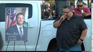 Vigil held for corrections office employee killed in shooting in Southwest Bakersfield
