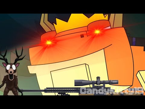 DEER MONSTER vs. HIS FROG BROTHER?! But FROG KING HAS A GUN?? (Joke Edit) [swear warning]