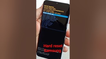 How to make a hard reset on Samsung Galaxy a04