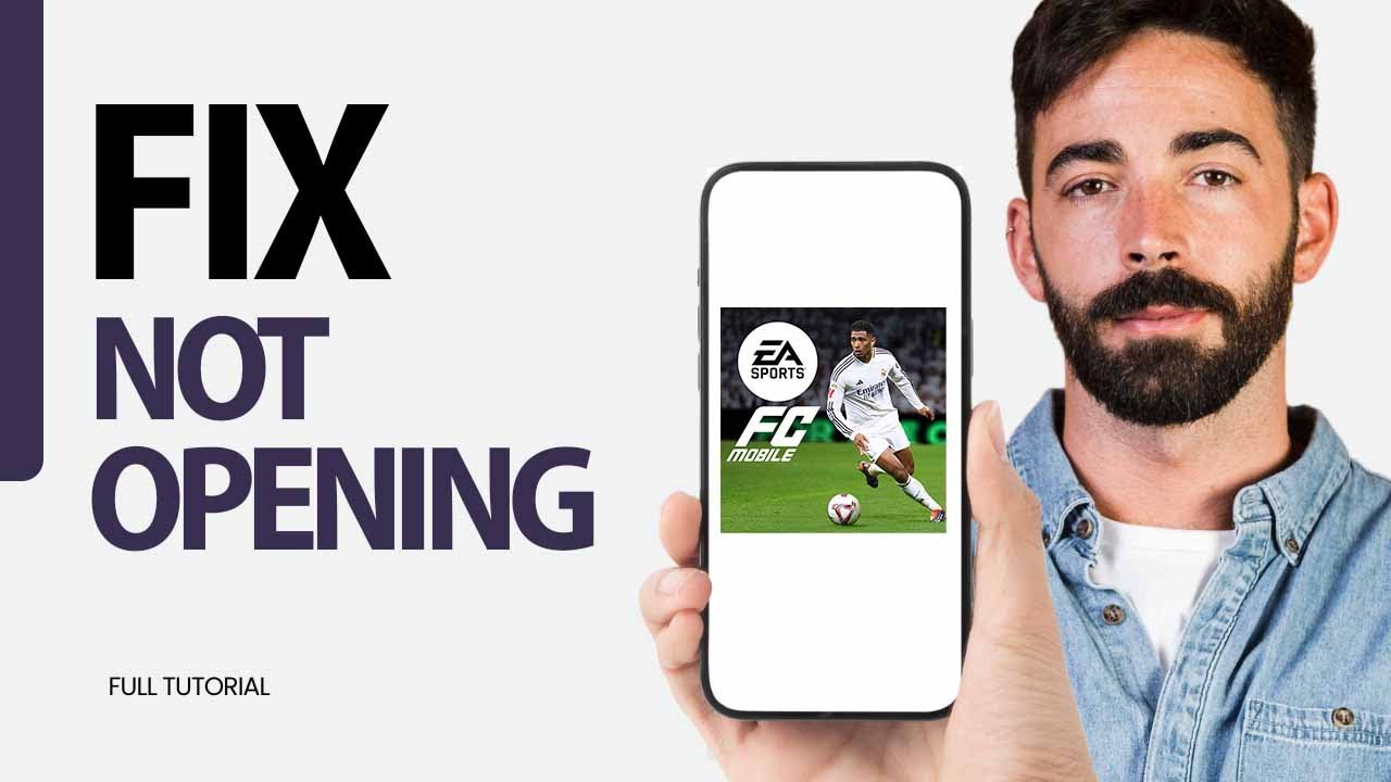 How To Fix Not Opening On EA FC Mobile Game App 2025 - YouTube