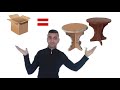 صنع طاولة صغيرة طابلة رائعة من الكرتون