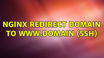 nginx redirect domain to www.domain (ssh)