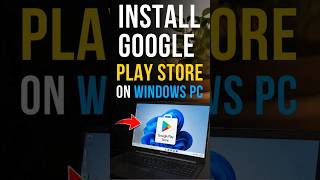Google Play Store on Windows? 😱 #shorts