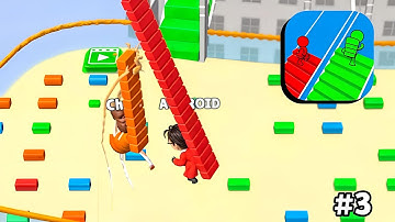 Bridge Race 3D game in MAX LEVEL - All Levels Gameplay | PART - 03