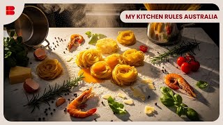 Modern Italians Prawn Cannoli Pasta Disaster MKR | My Kitchen Rules Australia