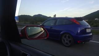 Polo GTi Revlimit Stage 2 vs Ford Focus RS Sabre Stage 4 60-200
