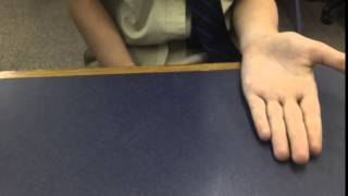 STOP MOTION HAND TEST