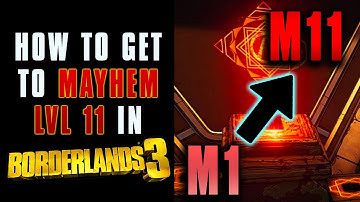Borderlands 3 How to get to Mayhem Level 11 Fast