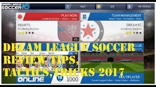 Dream League soccer review, tips, tactics,tricks 2017 screenshot 4