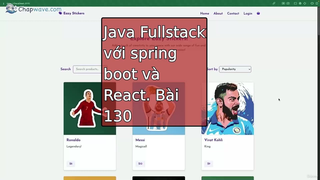 Bài 130-132: Java Fullstack với Spring Boot và React - YouTube