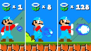King Rabbit: Every ICE Flower Make Mario Powerful!