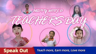 Happy World Teachers Day! Heartwarming blessing video from your students!