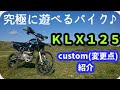 kawasaki 【ＫＬＸ125 バイク紹介】カスタム紹介
