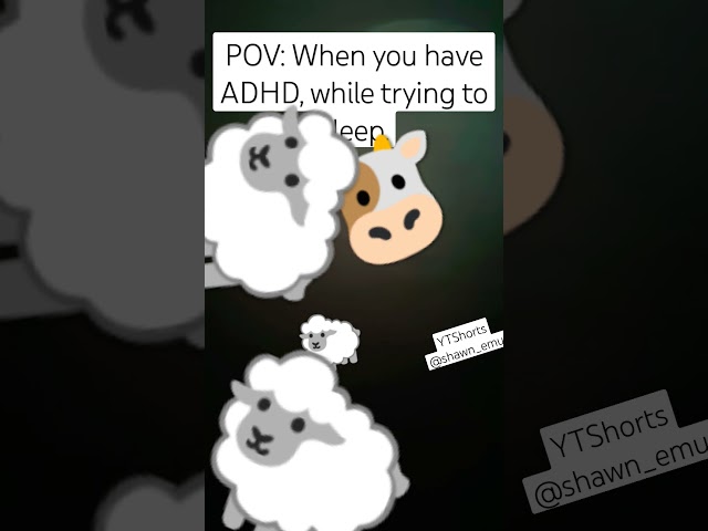 Sleeping with ADHD. thanks to @epiccoder001 #adhd @LosDelRioVEVO #funny #meme class=