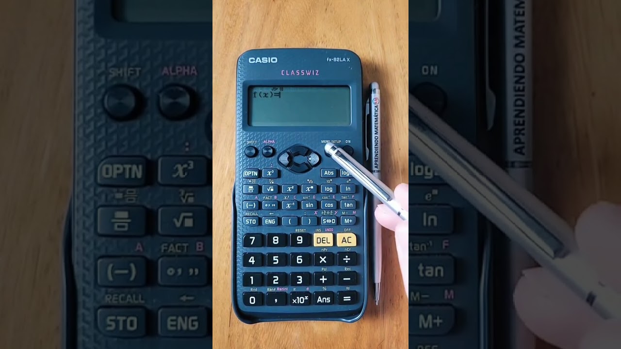 Como QUITAR f (x)= de la CALCULADORA 🤔