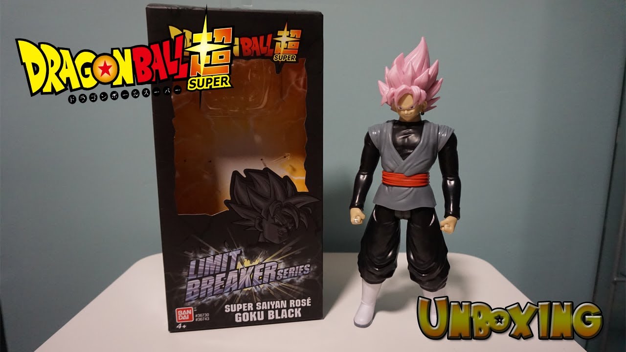 Boneco Bandai Limit Breaker Dragon Ball - Super Saiyan Rosé Goku
