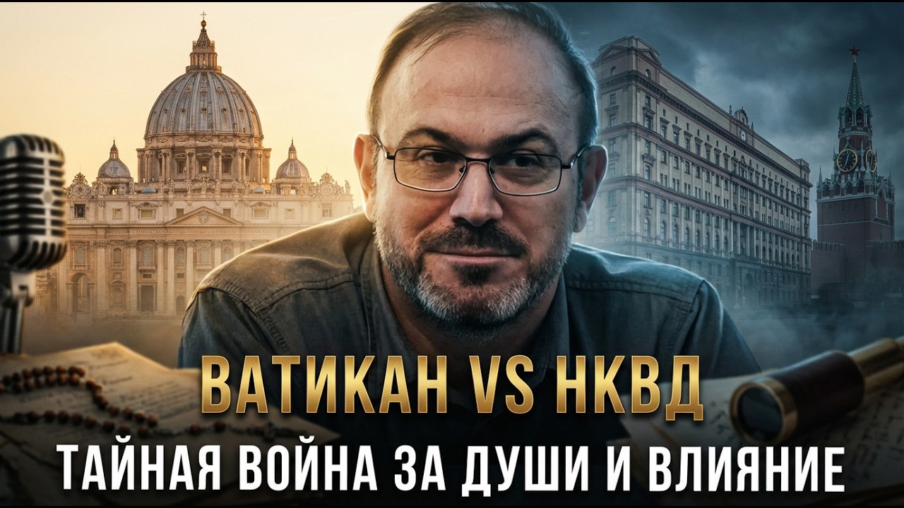 ВАТИКАН vs НКВД: Тайная война за души и влияние | Александр Колпакиди и Марк Смирнов