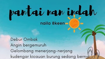 PUISI: "Pantai nan Indah" Karya Naila