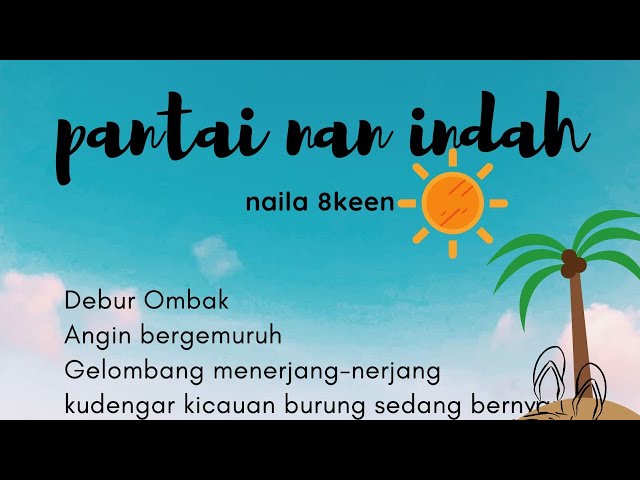 PUISI: Pantai nan Indah Karya Naila class=