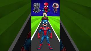 This Spider-Man vs Black Panther vs Ant-Man Comparison is Insane 🕷️ #marvel #battle #viral