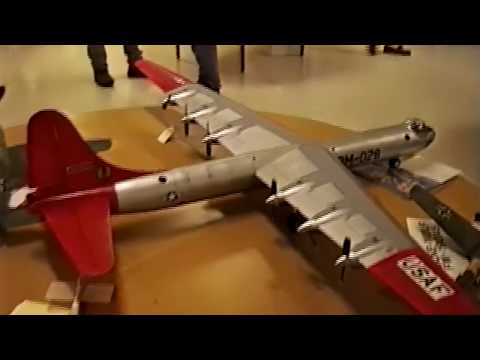 Dave Rees' 57" Electric B-36 at the 1996 FAC Nats in Geneseo, NY