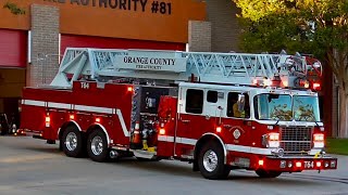 *BRAND NEW RESERVE!* OCFA Truck 64 Responding *Move Up*